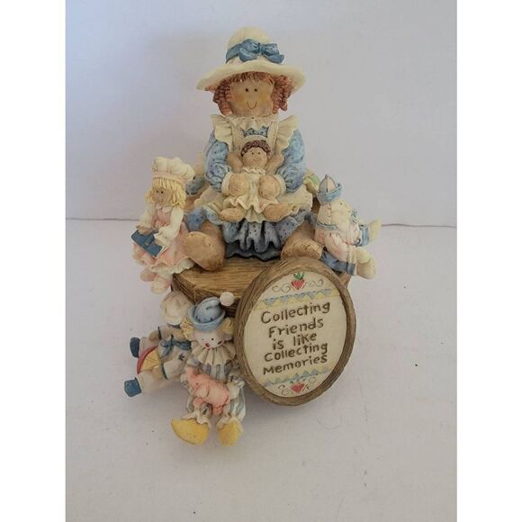 Vintage Company Heart Tugs San Francisco Musical Collecting Friends Music Box - Picture 1 of 6